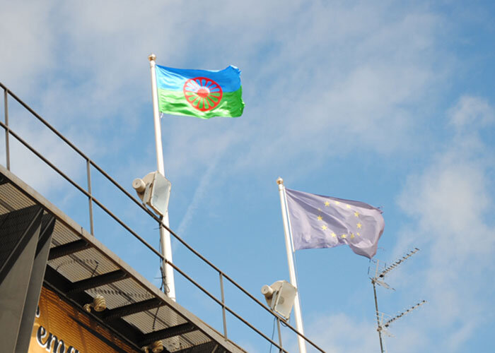 Bandera del Pueblo Gitano