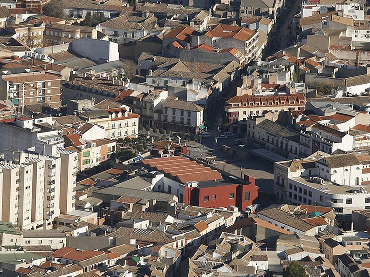 Viasta aerea de Alcázar.