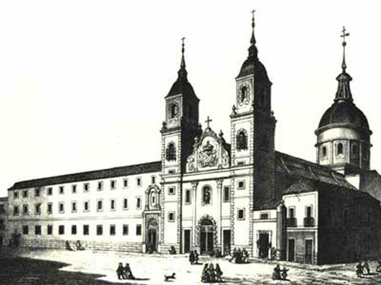 La Universidad Central de Madrid a mediados del siglo XIX. Fuente: ucm.es