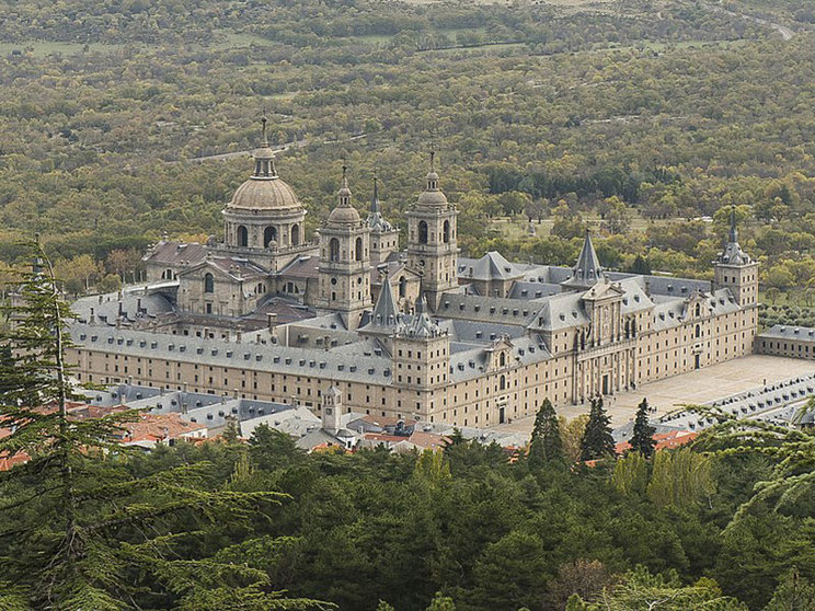 Monasterio y Palacio de San Lorenzo de El Escorial. Fuente: Wikipedia