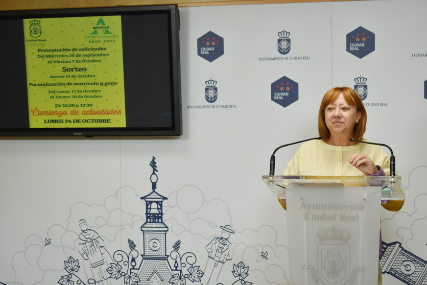 actividades mayores Ciudad Real Matilde Hinojosa concejala de Acción Social 01