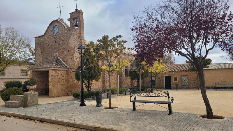 Iglesia de la Virgen del Carmen en el Pozo de la Serna. Fuente: es.wikiloc.com