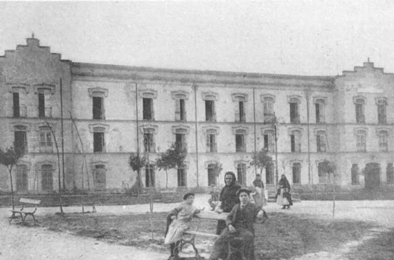 Convento de San Francisco (Antiguo Hospicio Provincial) en 1907. Fuente: ciudad-real.es