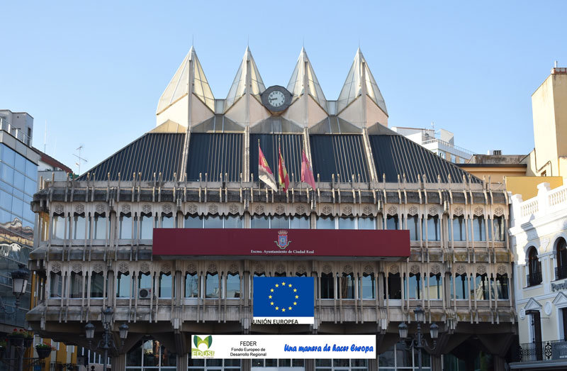 Fachada del Ayuntamiento de Ciudad Real.