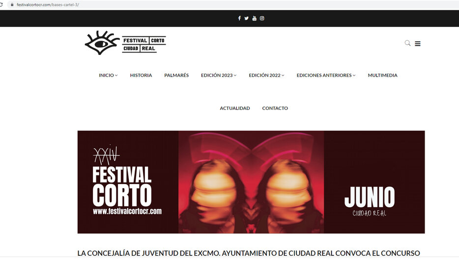 Concurso festival corto Ciudad Real 2023