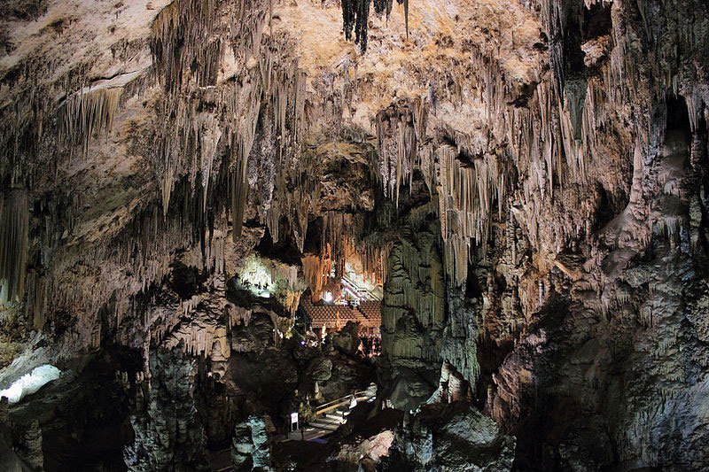 Una imagen de las Cuevas de Nerja. Fuente: es.wikipedia.org