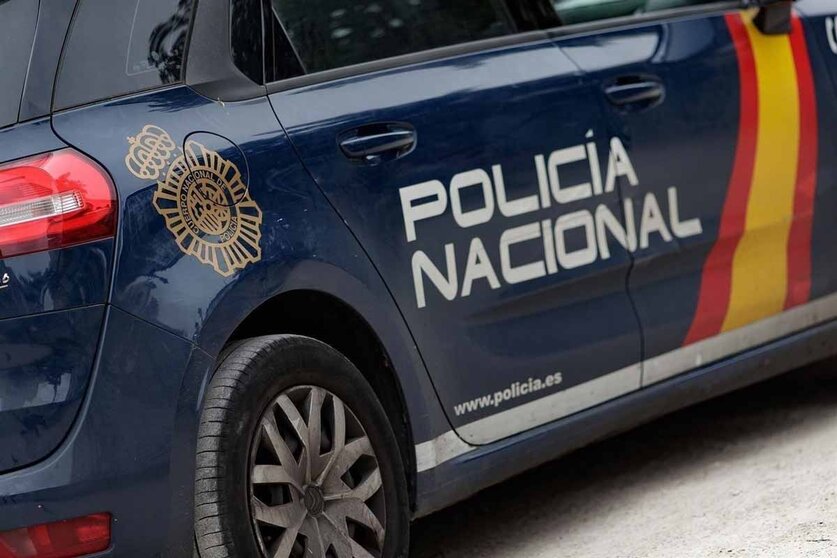 Un coche de la Policía Nacional.