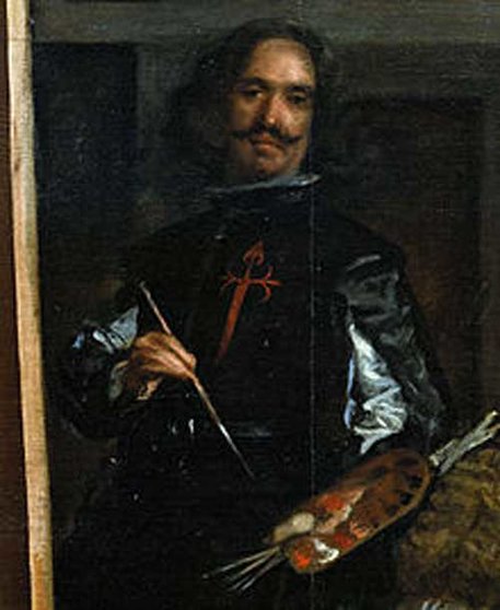 Autorretrato en el cuadro de “Las Meninas” (1656). Fuente: es.wikipedia.org