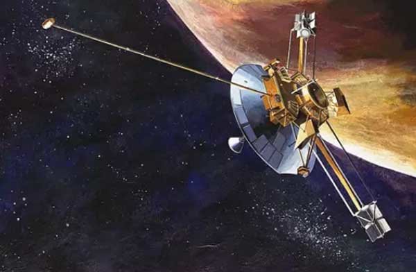 Sonda espacial estadounidense "Pioneer 10". Fuente: europapress.es