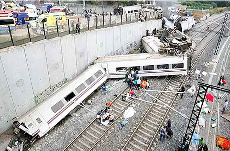 Accidente del tren Alvia. Fuente: elmundo.es