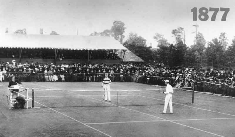 Primera edición del Torneo de Tenis de Wimbledon. Fuente: elgrafico.com.ar