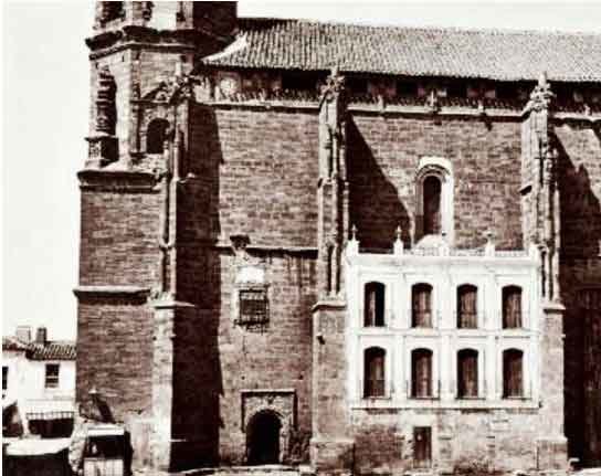 Iglesia de la Asunción de Valdepeñas en 1860: Biblioteca Virtual de Castilla La Mancha