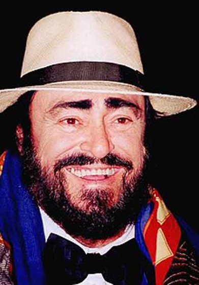 Luciano Pavarotti en 2001. Fuente: es.wikipedia.org