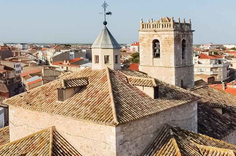 Iglesia Parroquial de San Pedro Apóstol de Pedro Muñoz. Fuente: sanpedroapostolpedromunoz.com