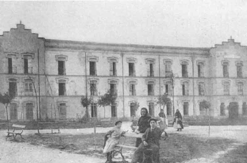 Convento de San Francisco (Antiguo Hospicio Provincial) en 1907. Fuente: ciudad-real.es