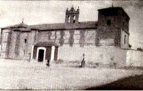 Antigua imagen del Convento de la Inmaculada Concepción de Ciudad Real. Fuente: elsayon.blogspot.com