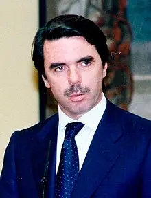 José María Aznar en 1999. Fuente: es.wikipedia.org