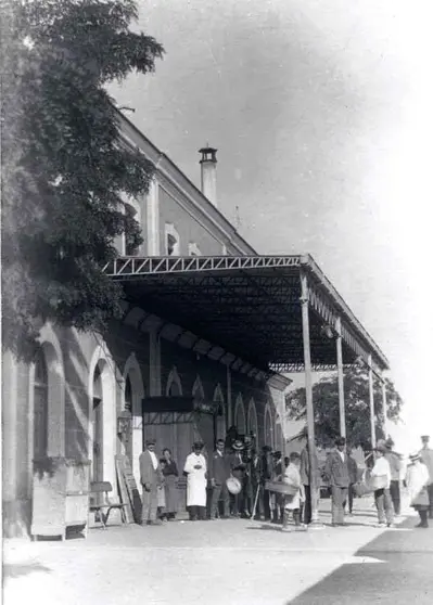 Antigua estación de Almagro. Fuente: facebook.com/AlmagroAntiguo